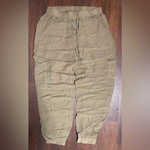 Thread & Supply Small Army Green Relaxed Cargo Pants
